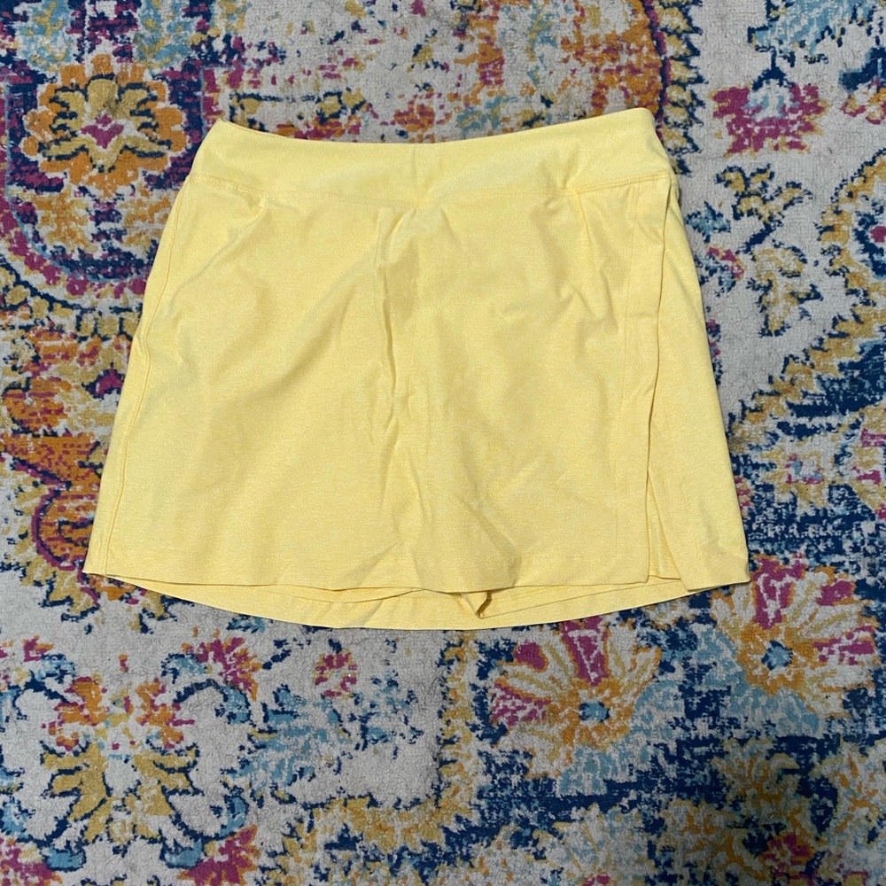 Outdoor Voices Yellow Athletic Skort